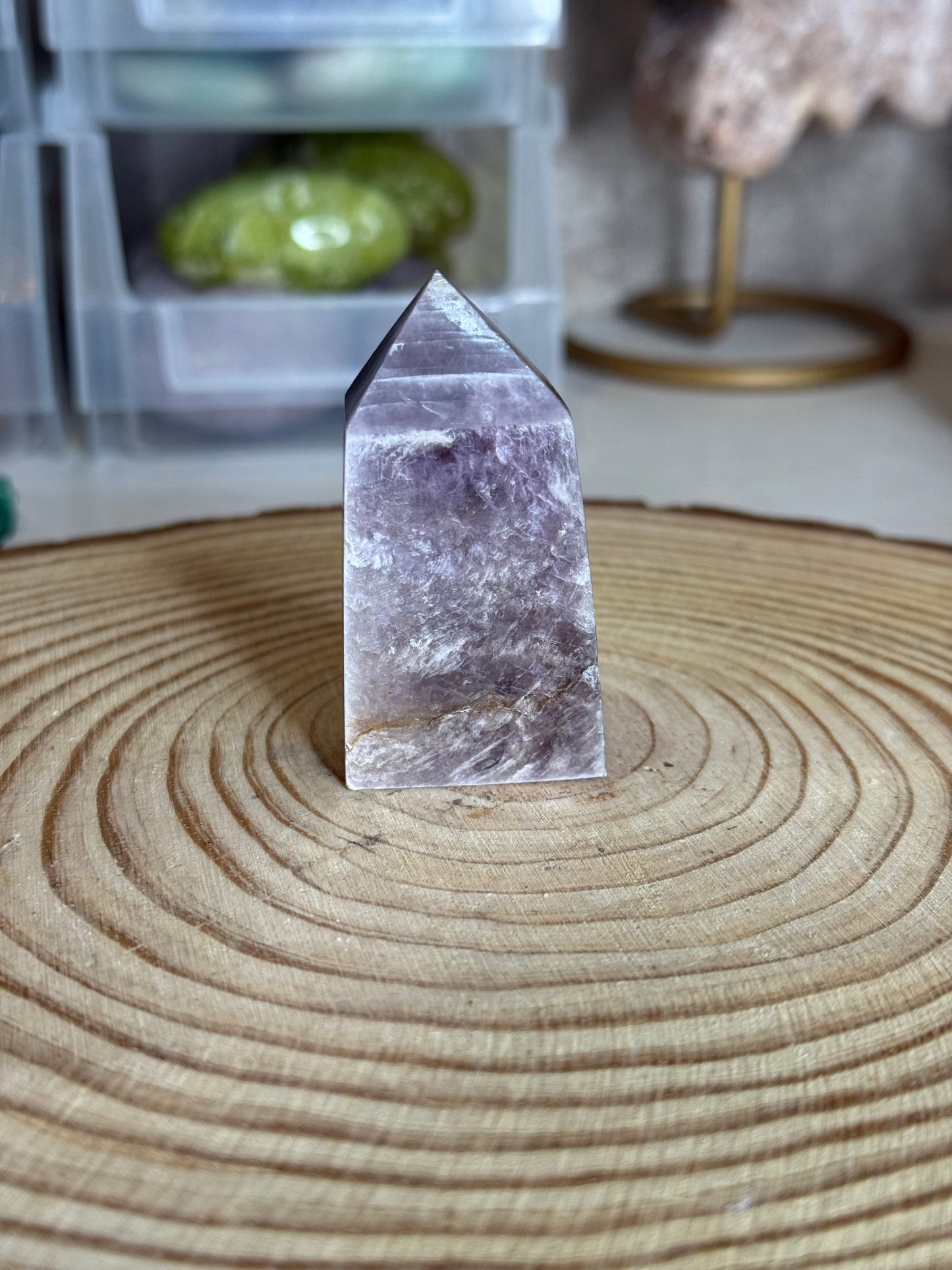 Purple Mica towers