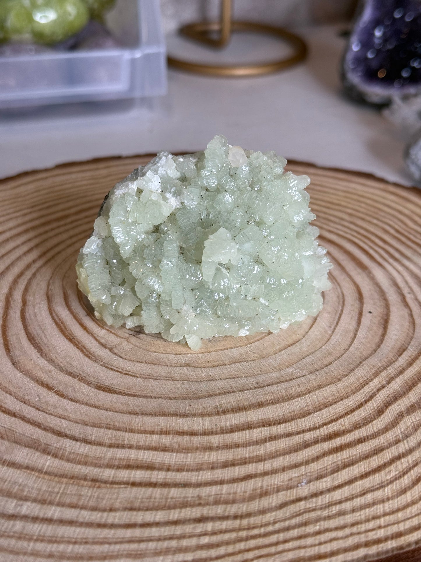 Raw Prehnite