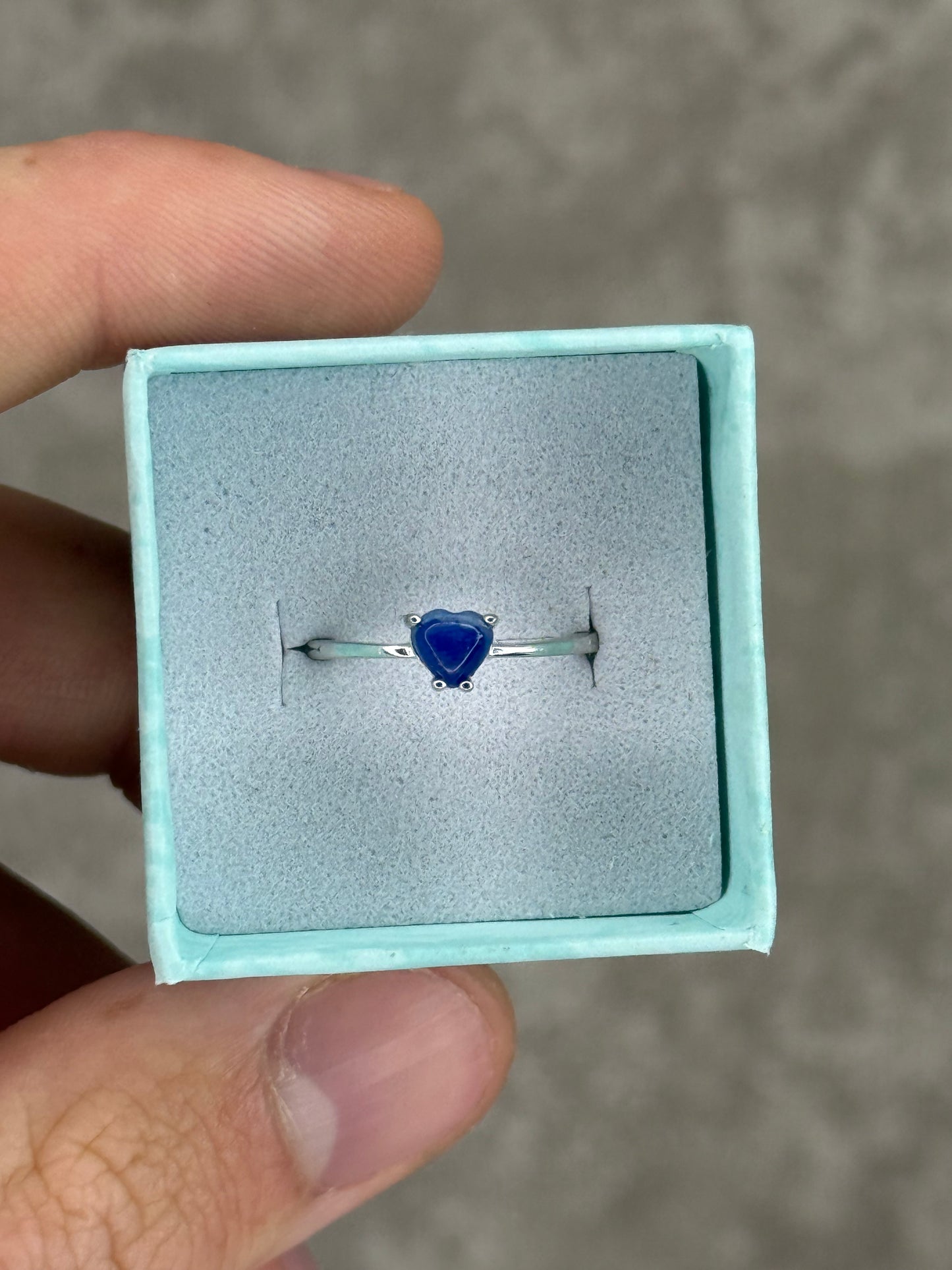 Kyanite ring