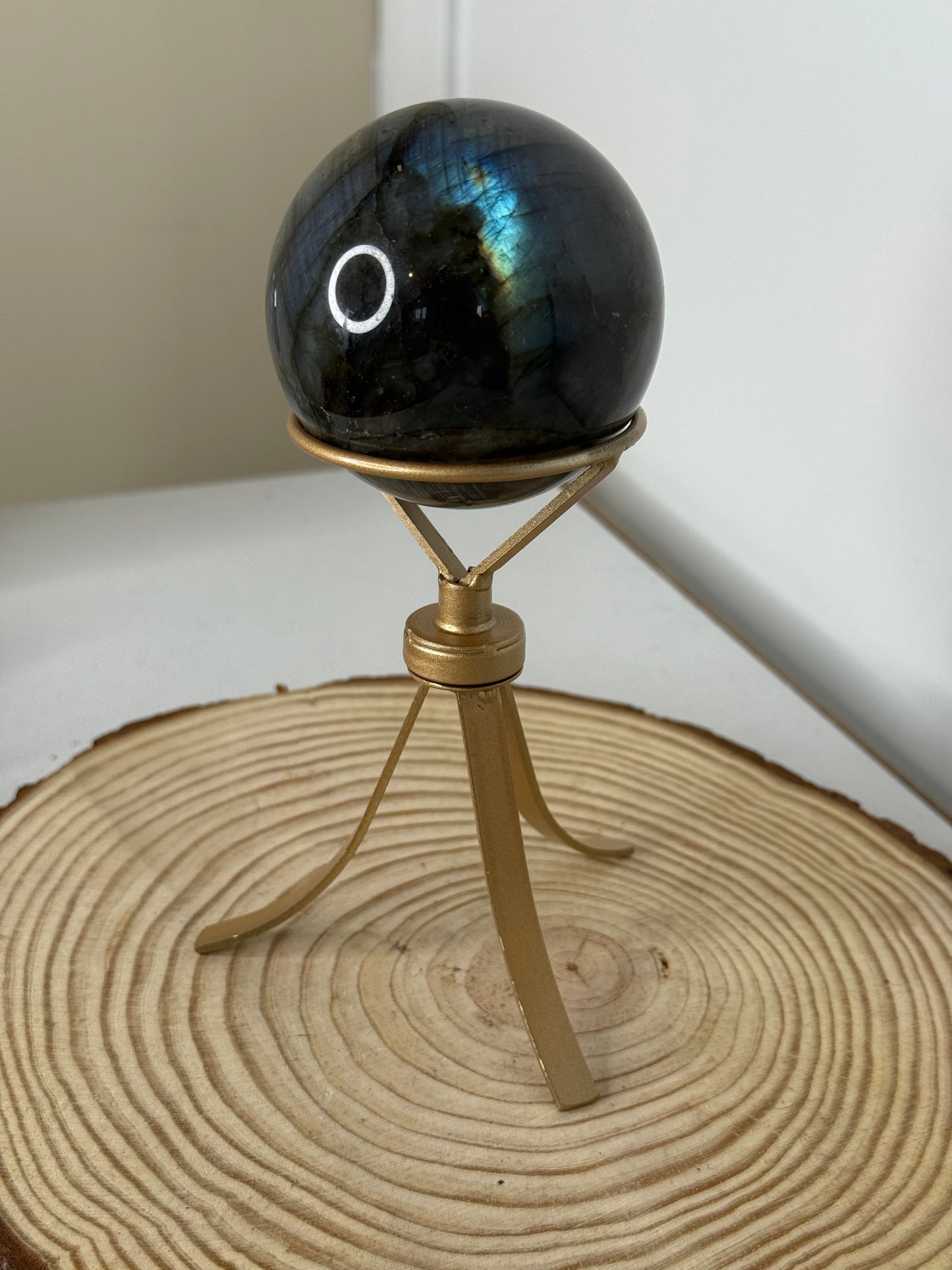 Labradorite sphere