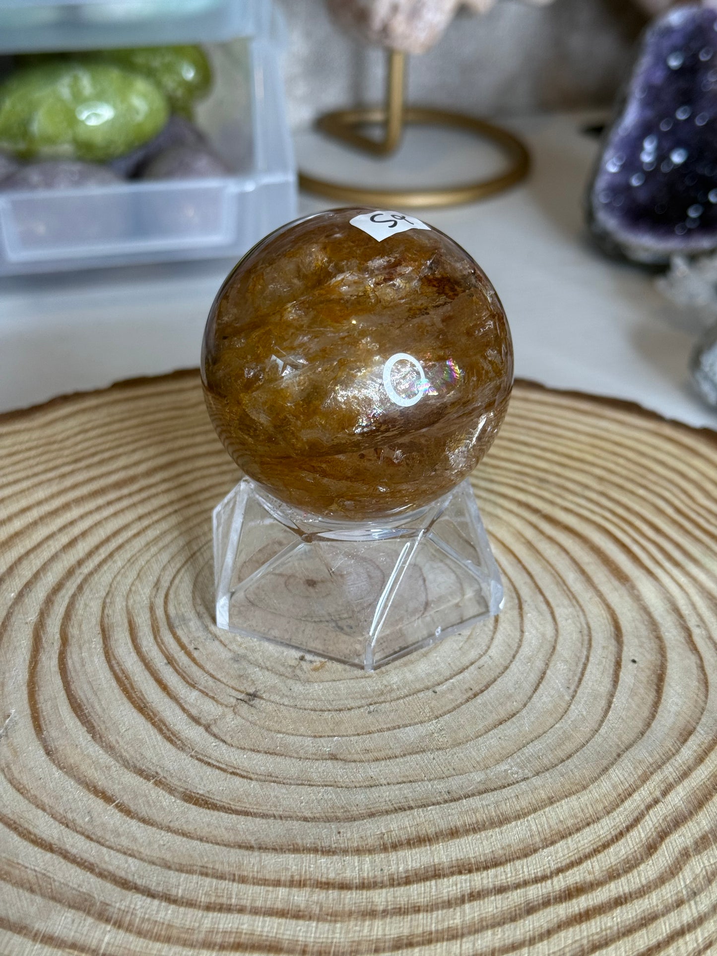 High Quality Golden Healer spheres (Flash and Rainbows)