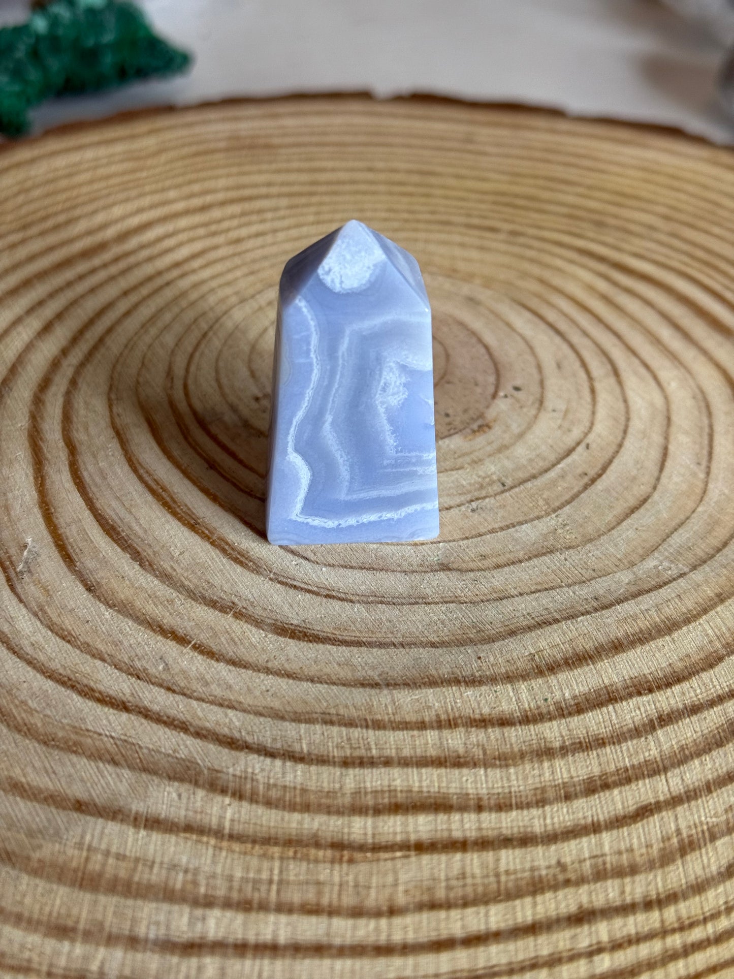 Blue Lace Agate Towers