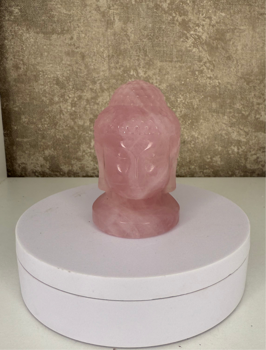 Rose quartz carving