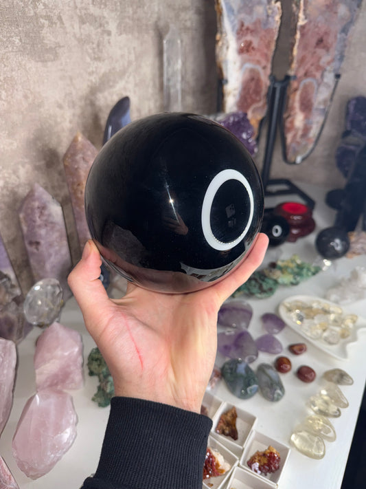 Obsidian statement sphere