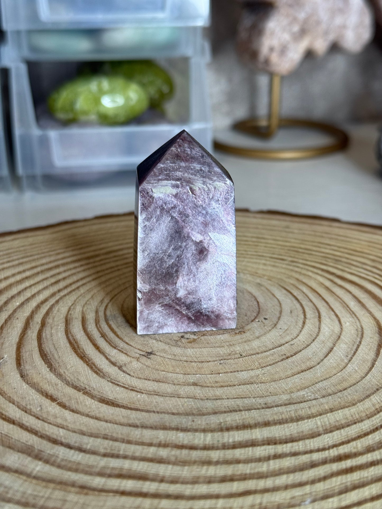 Purple Mica towers
