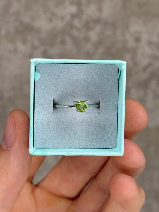 Peridot ring