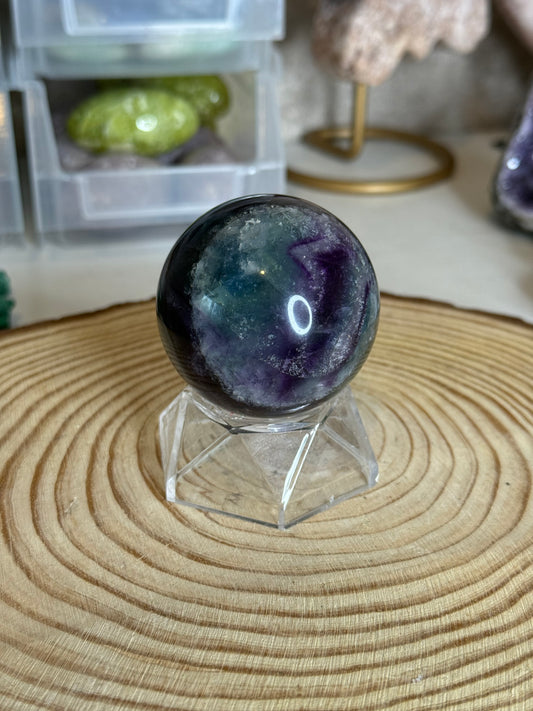 Fluorite spheres