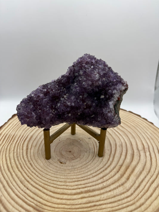 Amethyst on stand