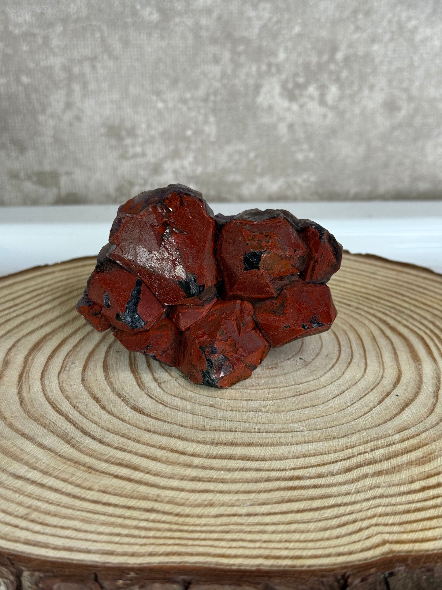 Hematite coated Amethyst (Alien amethyst)